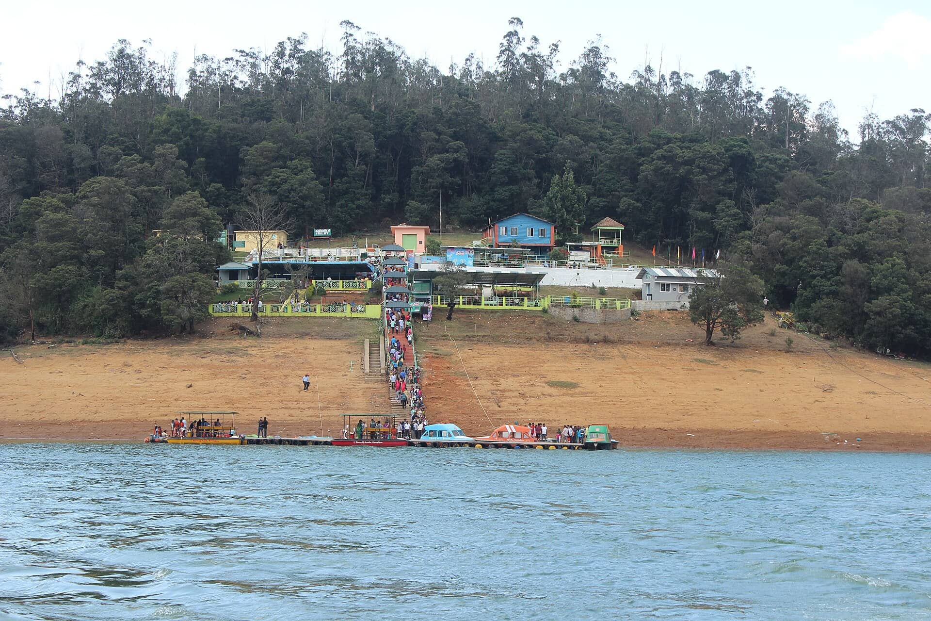 Pykara Lake and boat jetty