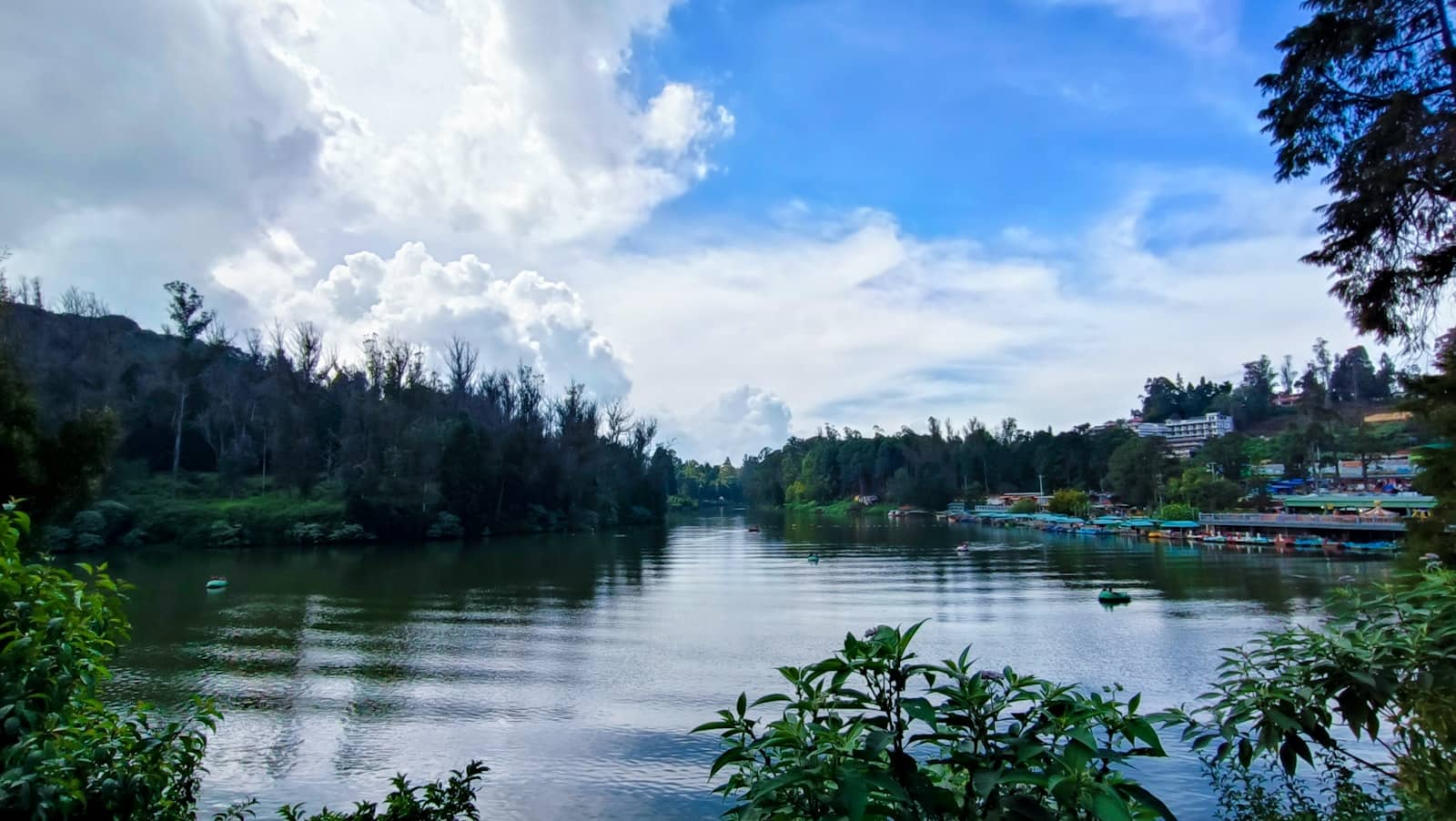 Boats on Ooty Lake