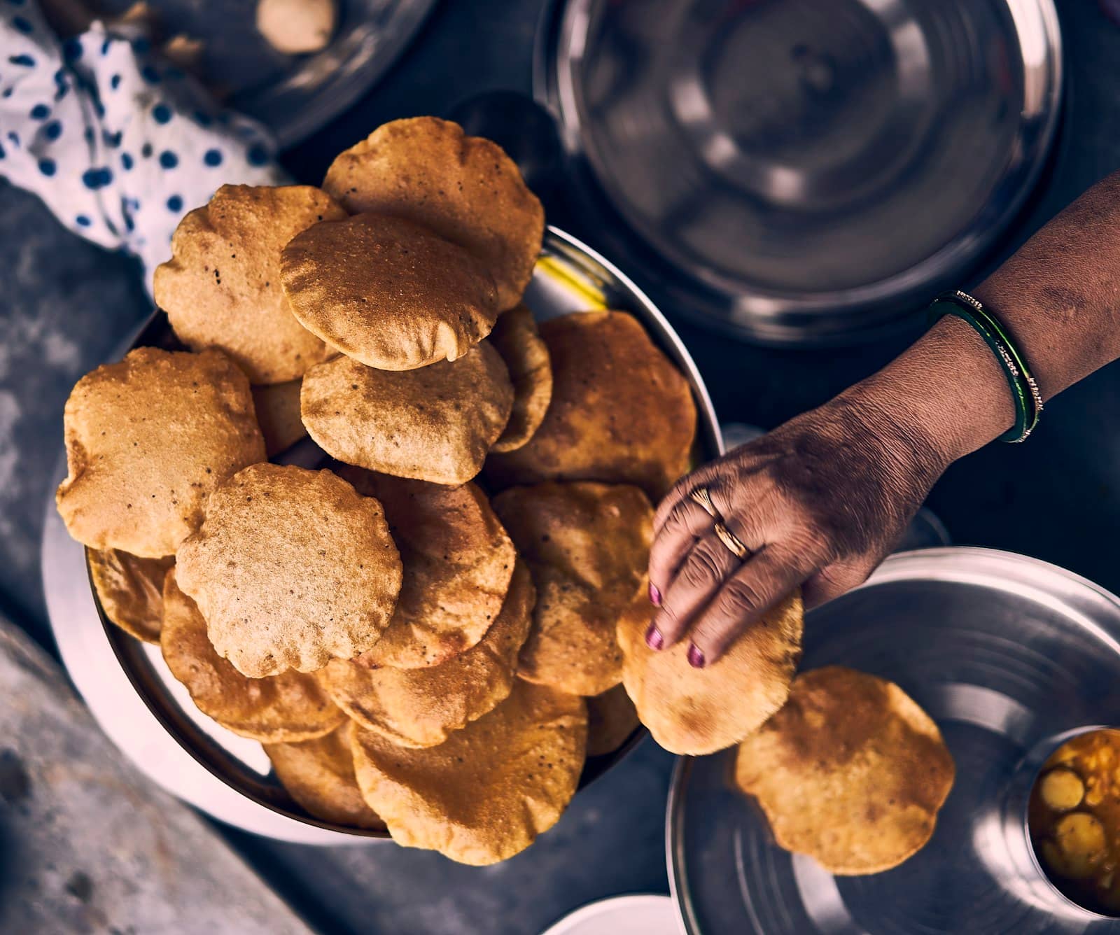 Indian street food and snacks