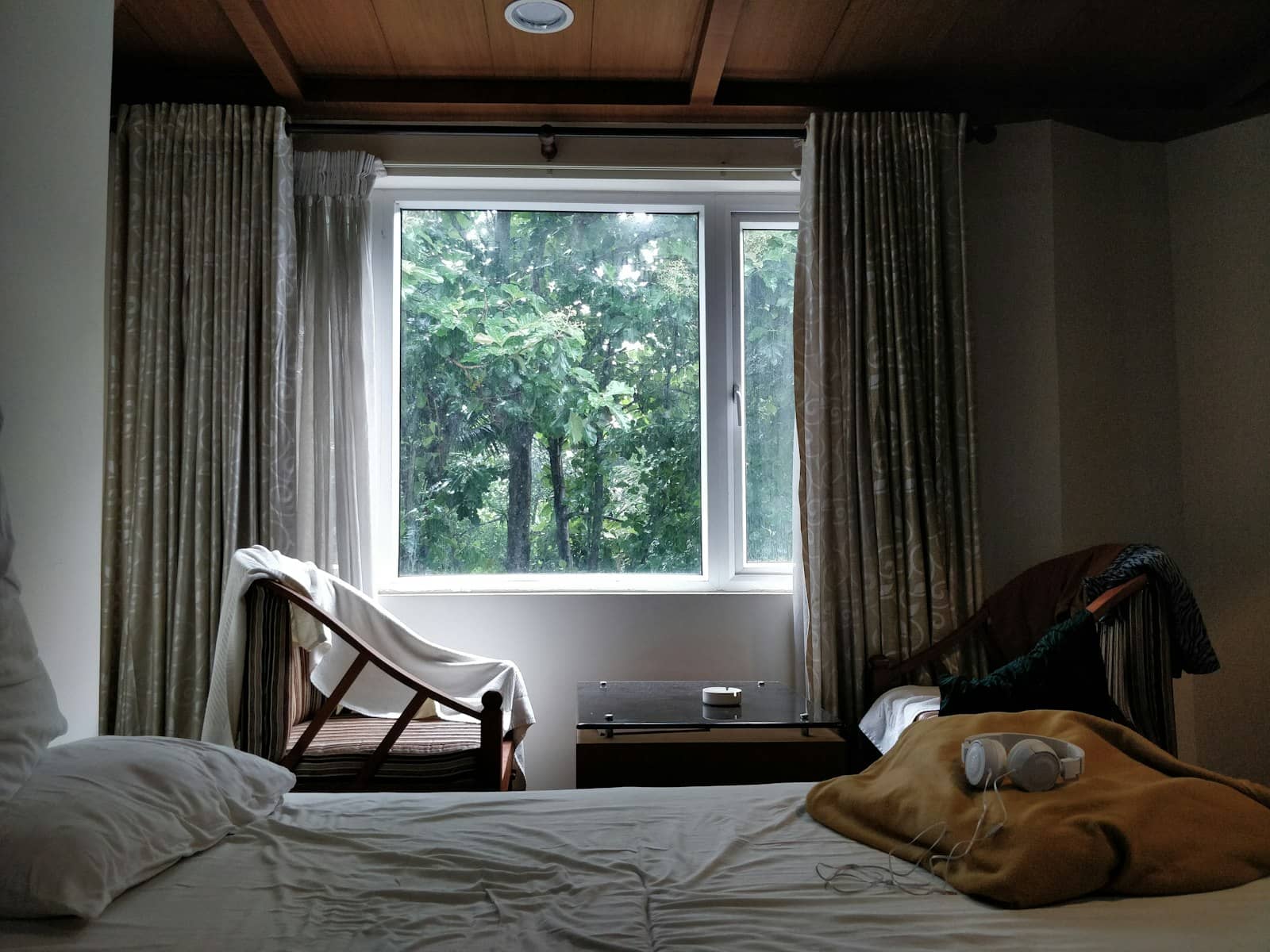 Cozy mountain resort room